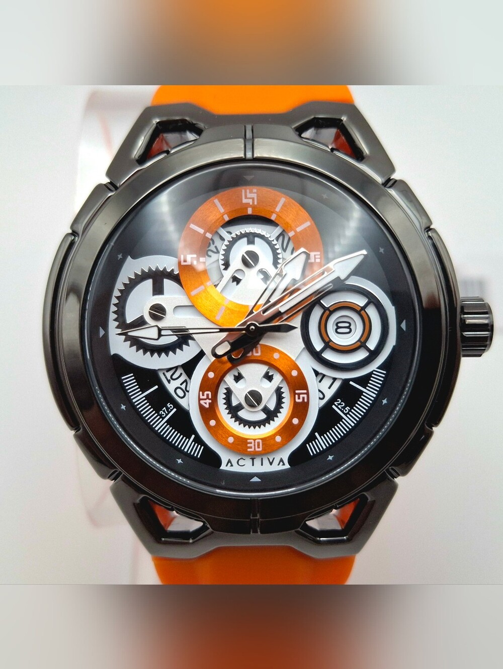 Activa Drift X Invicta Men’s Watch – 44mm Orange (ACW9349-001)